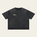 Mineral Wash Boxy Cotton T-Shirt